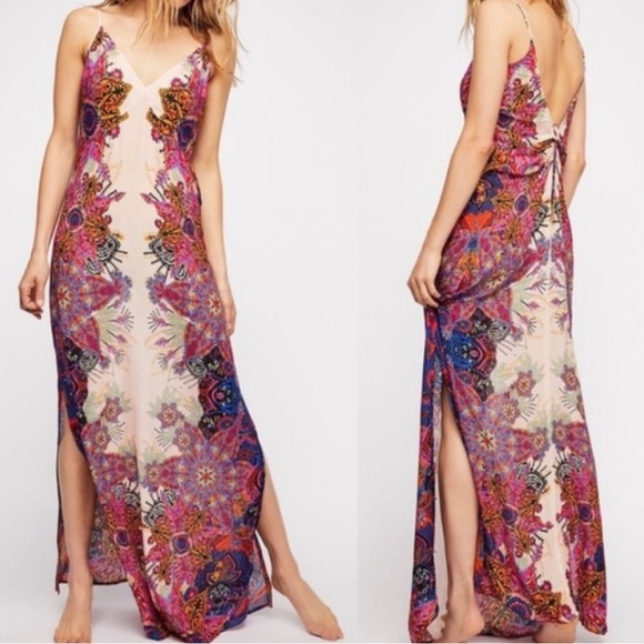 Free People Dresses & Skirts - Free People Intimately Wildflower Maxi Slipdress Size XS
